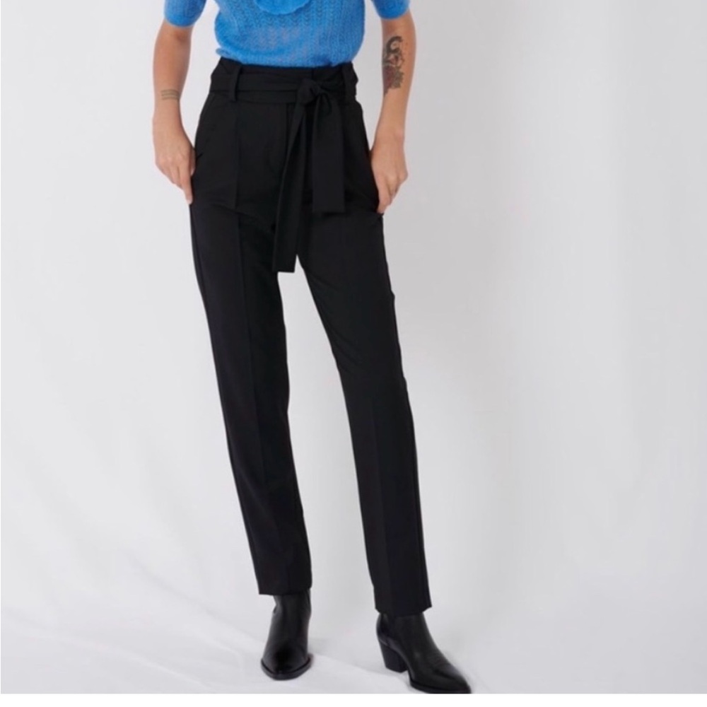 MAJE Paris Belted Carrot Pant